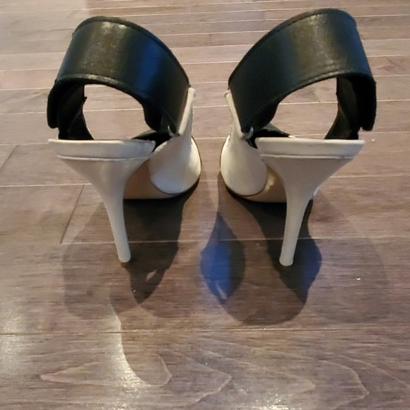 Stelle Monelle eggwhite and black heels - Picture 3 of 7
